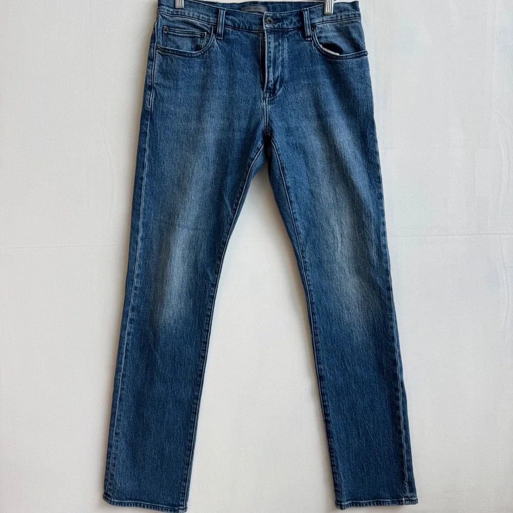 John Varvatos Regular Fit Blue Denim Jeans Mens Size 30 - Picture 1 of 11